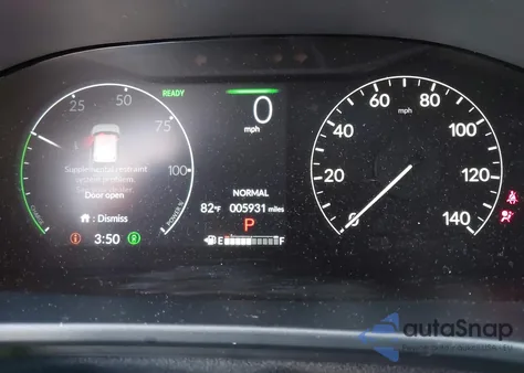 2025 Honda Cr-V Hybrid Sport-L из США, поврежденный, VIN 7FARS6H86SE039876